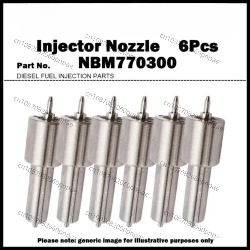 In Stock 6Pcs Injector Nozzle NBM770300 1813860C1 for Navistar CASE DT-360 & 466 DTA-360