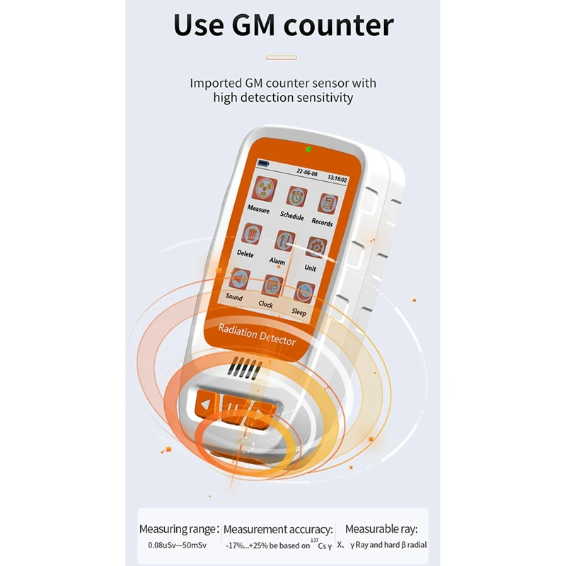 Xy-Ray Geiger GM Counter Nuclear Radiation Detector