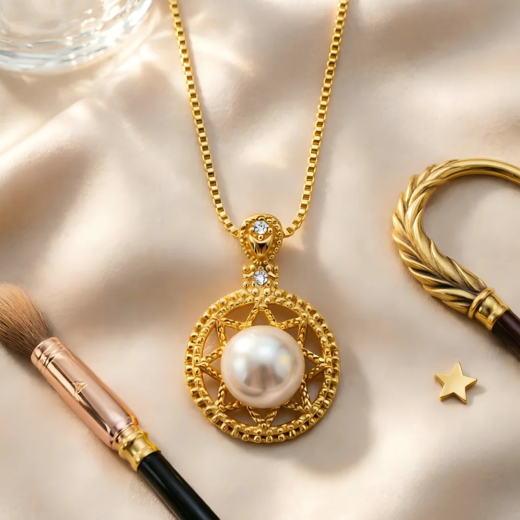 

JY ZuBo 5A Grade Pearl Pendant Necklace Women Vintage Box Chain Choker Necklace Jewelry Gift for Birthday Valentine's Day