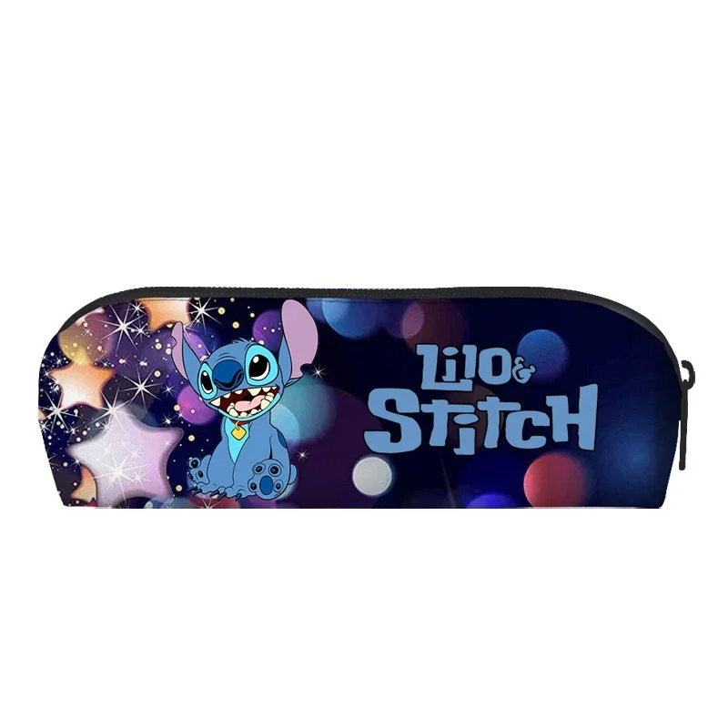 Disney Stitch Etui Leuke Cartoon Engel Mode Grote capaciteit Mode Potlood Tas Schoolbenodigdheden Meisje & Kind Vakantiecadeaus