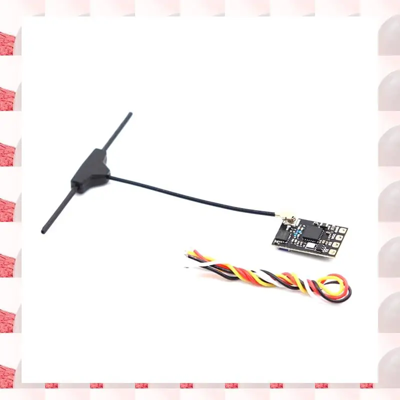 

ABGN Receiver For ELRS 2.4G 915M High Refresh Rate Long Range Performance With Antenna For FPV Racing Drone