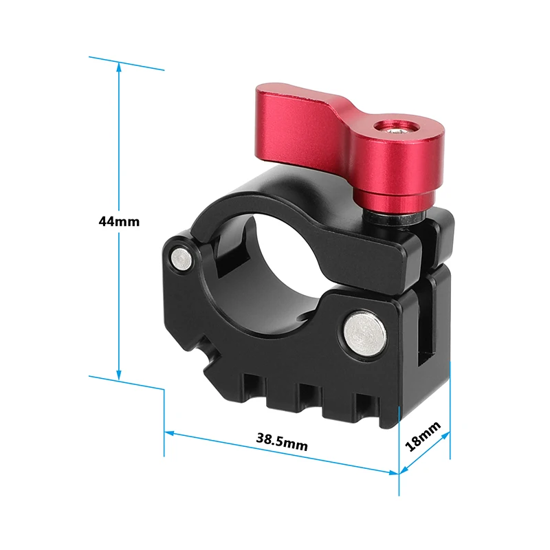 HDRIG 19mm Rod Clamp with Anti-Twist 3/8\