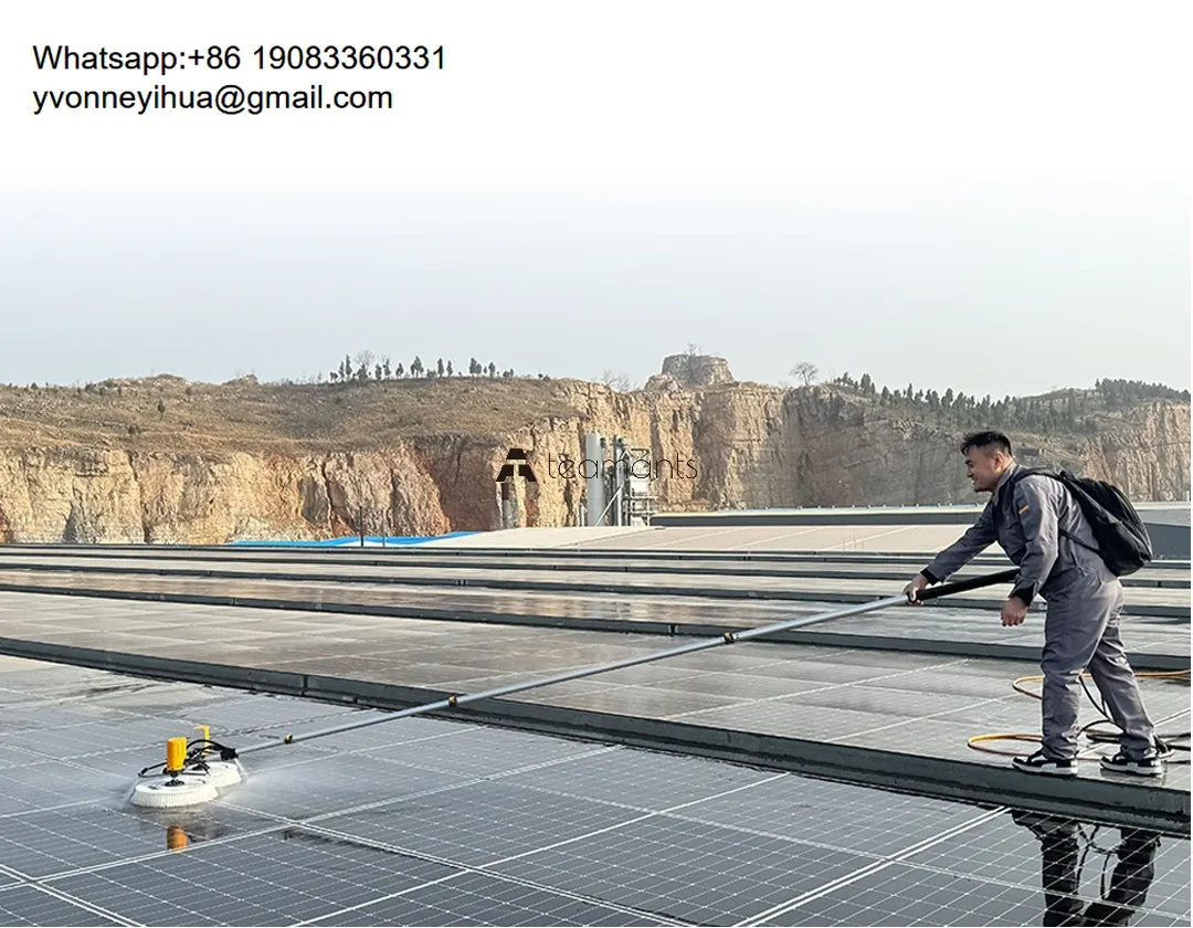 

XYT Hot Sale Clean Machine For Photovoltaic System With Double Head Cleaning Brush Solar Panel Cleaning