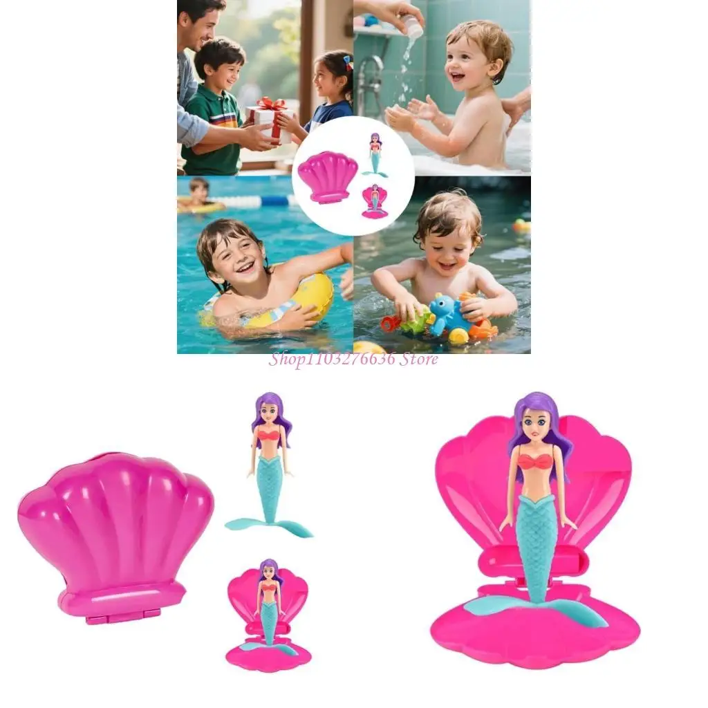 

R6FD Childrens Plastic Mermaids Swimming Toy For Fun Game At Beach Or Poolside