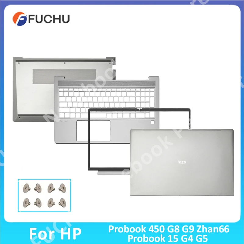 

New Original For HP Probook 450 G8 G9 LCD Back Cover Bezel Palmrest Upper Cover Bottom Case Housing