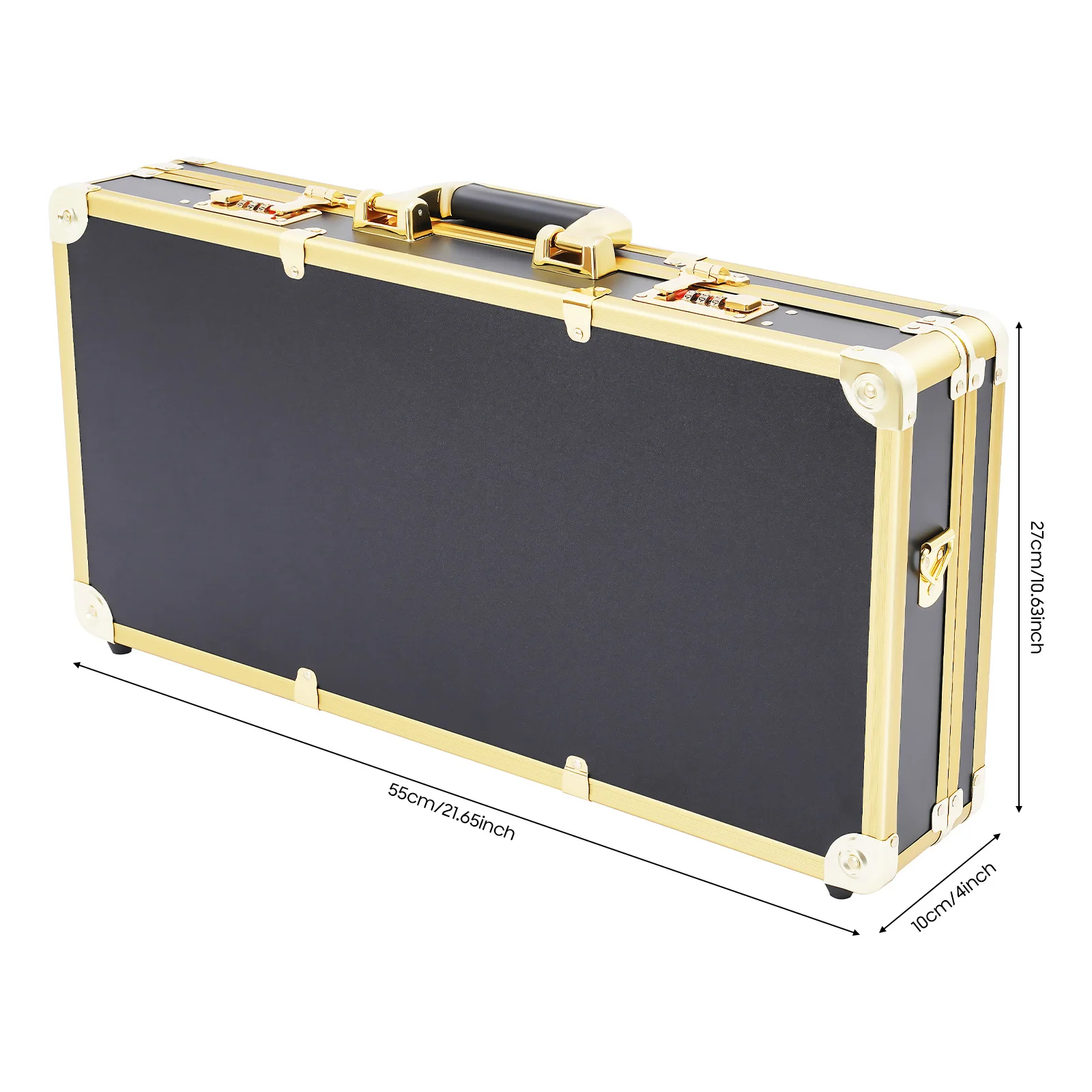 55×27×10cm理髪師用キャリーケース、セキュリティナンバーロック付き、理髪師用ケースオーガナイザー、モダンツールボックス