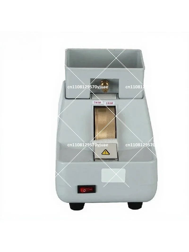 55W Manual Lens Edger, Double Wheel Holder for Rough & Fine Grinding, 4200rpm Optical Hand Edging Machine