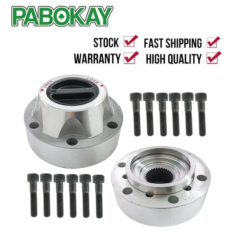 2 pieces x 40250-01J01 Y60 Y61 MT manual Free wheel locking hub lock 31T For Nissan Safari Patrol ZD30 RD28 TD42 4025001J01 B013