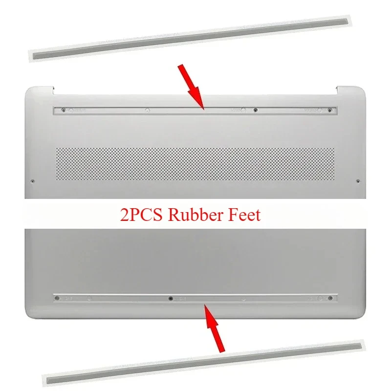 For HP 15S-FR 15S-FQ 15S-ER 15S-EQ 15-DY 15-EF TPN-Q222 TPN-Q230 Laptop Bottom Rubber Foot Pad Replacement