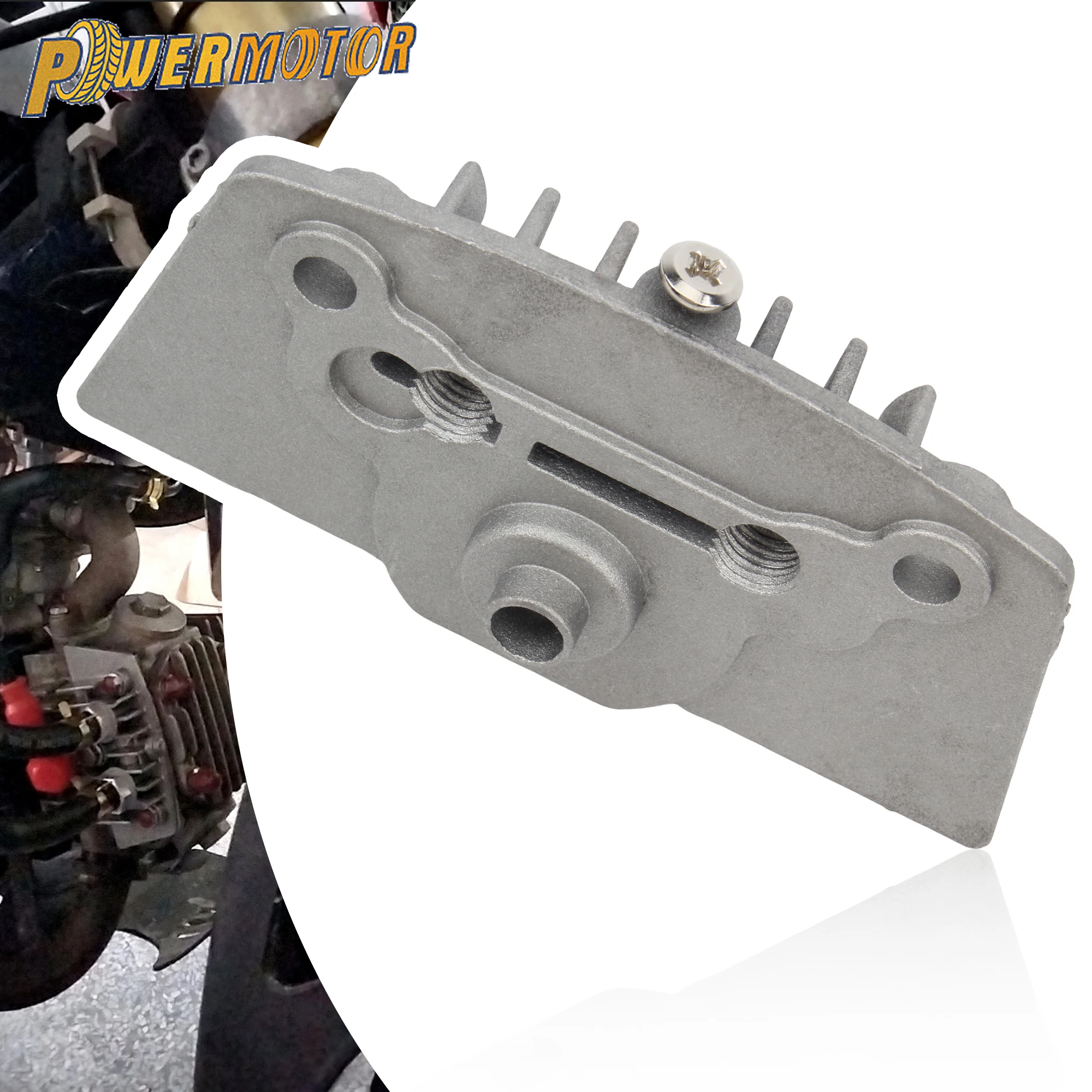 

Motorcycle Oil Cooler Adapter Engine Cylinder Cover for 50CC-140CC DirtBike ATV Monkey Bike Motocross Radiator Modified Parts