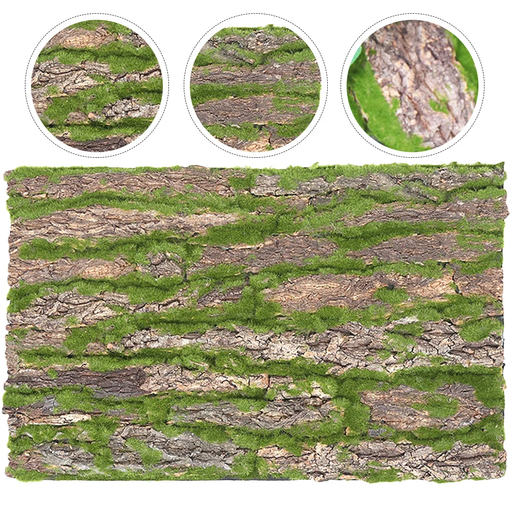 

Natural Tree Bark Terrarium Background Decor Reptile Climbing Bark Platform Reptile Basking and Climbing Accessories