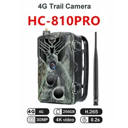 Outdoor HD 50MP 4K Live Show Trail Camera Cloud Service Phone Control APP 4G Hunting Camera Night Vision Camera Trap Game Cam