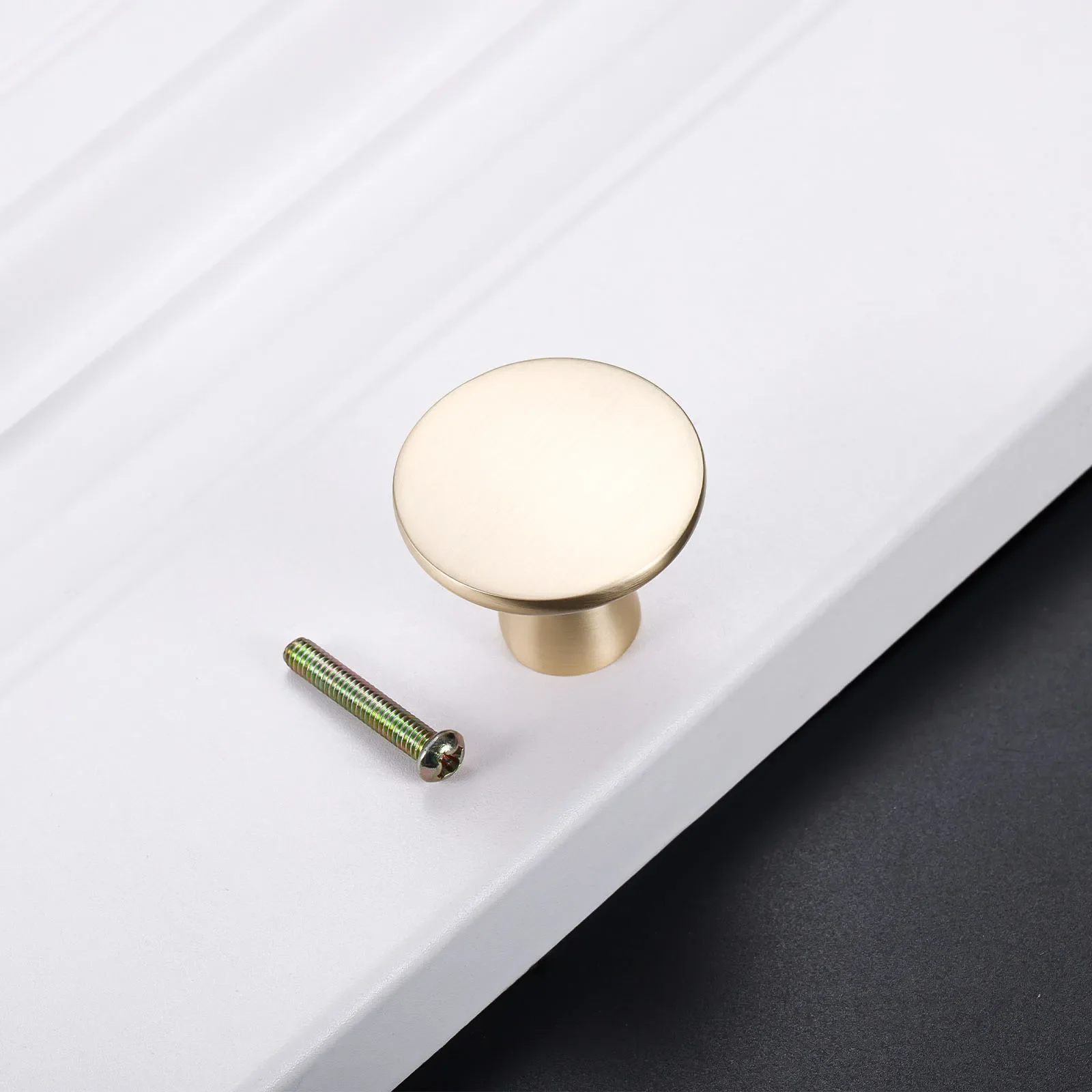 Furniture Handle French Cabinet Door Handles Light Luxury Gold Vertical Grain Drawer Pulls Cabinet Handle Available Four Sizes