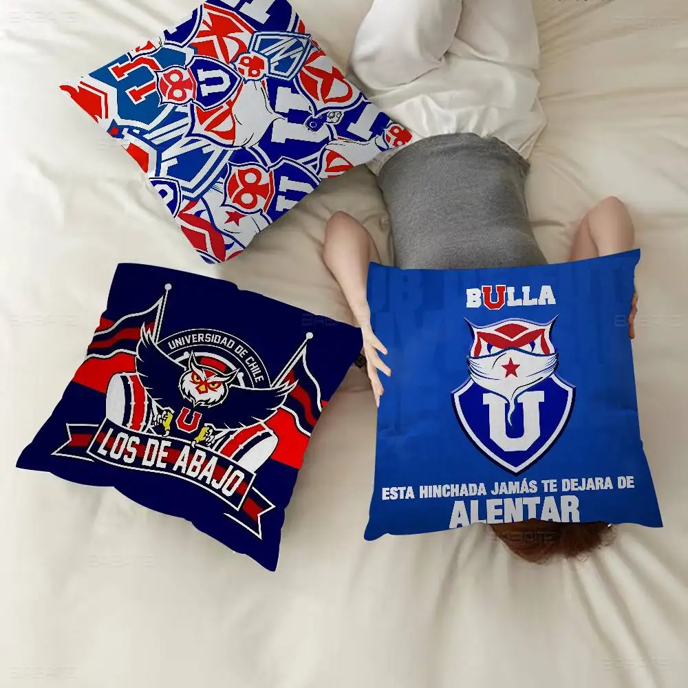 Chile U-University Logo Cushion Cover Polyester Sofa Cushions Decorative Throw Pillows Home Decoration Pillowcover