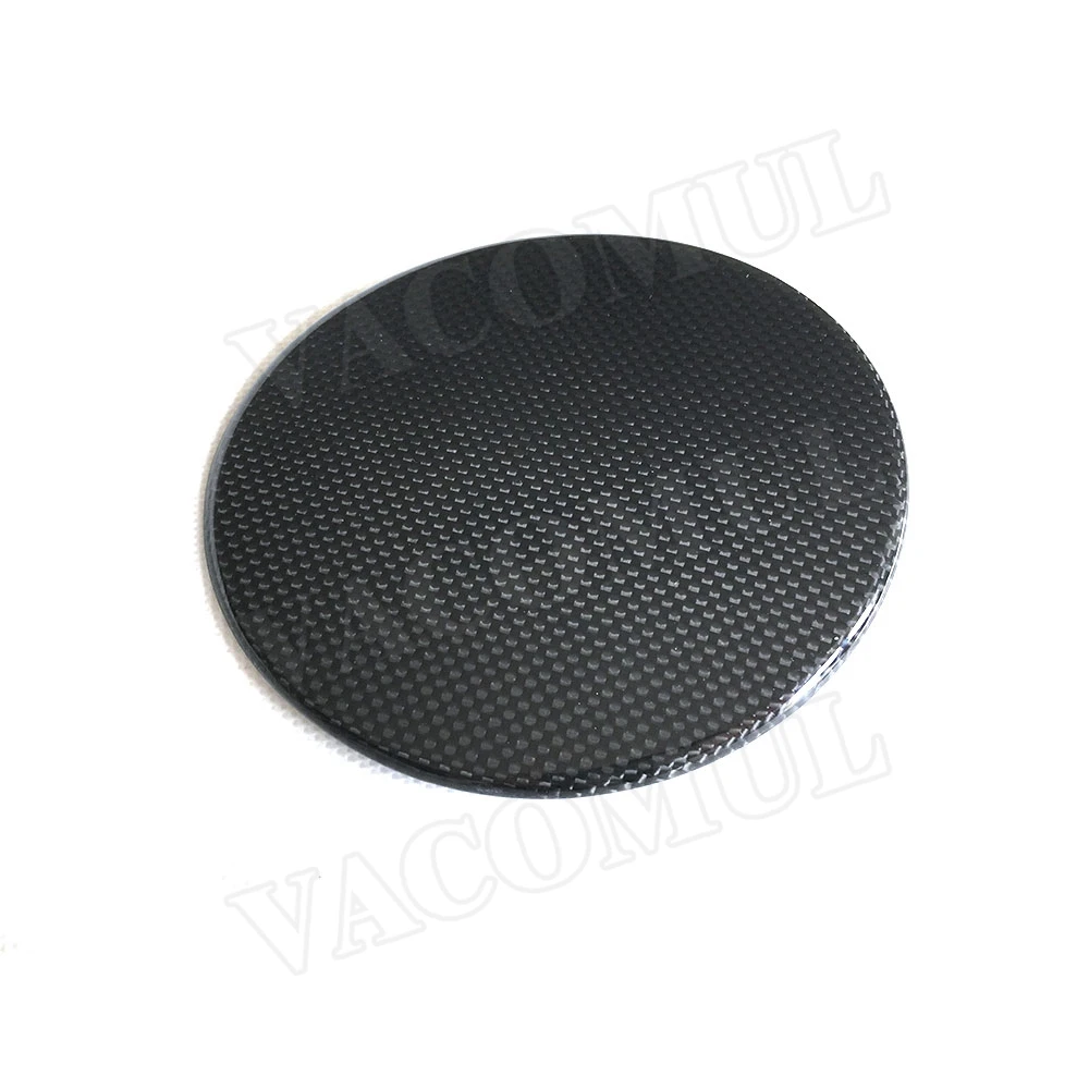 Dry Carbon Fiber Outside Oil Filler Door Fuel Tank Cap Cover for Ferrari 488 GTB 2015-2018 Car Accessories