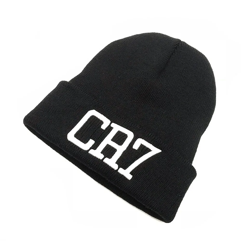 CR7 Beanies Knit Cap Winter Caps Skullies Bonnet Cristiano Ronaldo Winter Hats For Men Women Beanie Outdoor Sports Keep Warm Cap