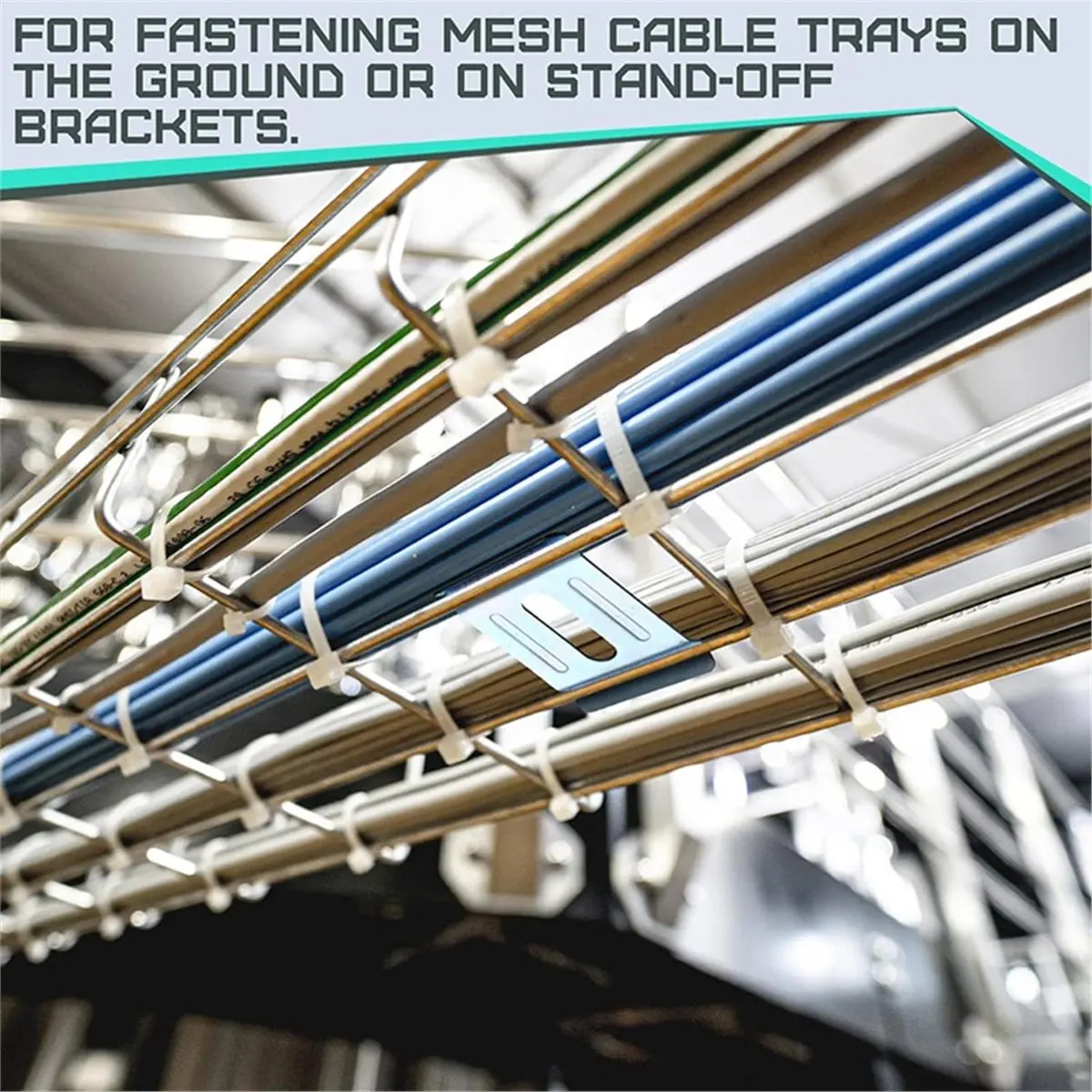a60i]-30-pack-cable-raceways-hold-down-clamps-for-4mm-6mm-wire-dia-mesh-cable-trays