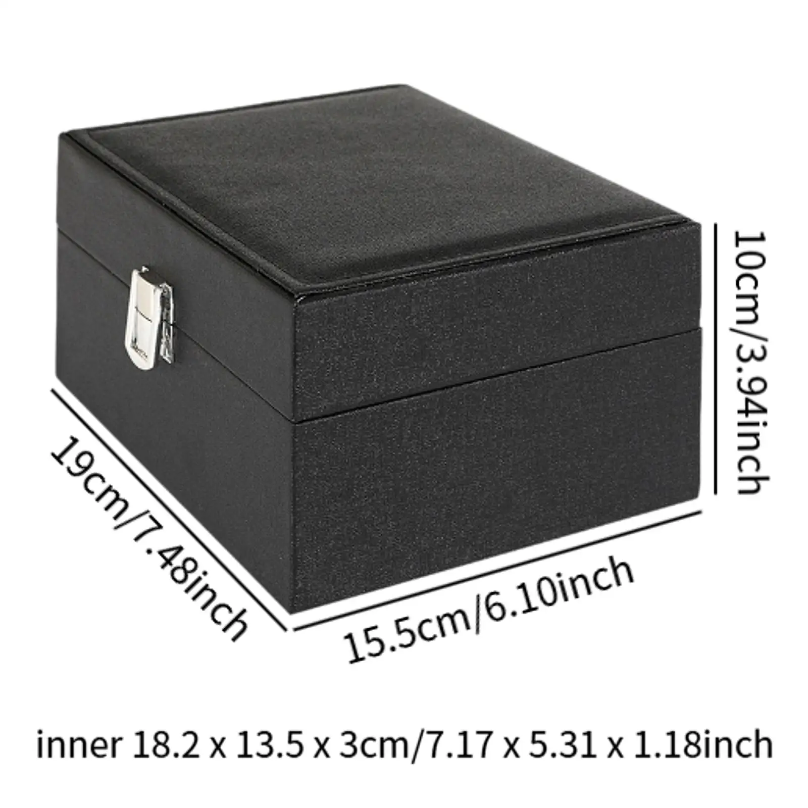 Watch Display Case Home Decoration Wooden Portable Watch Cushion Shop Display Dustproof for Women Men Necklaces Birthday Gifts