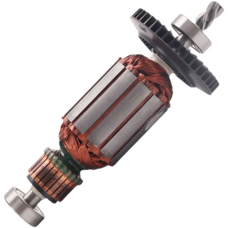 Armadura para Bosch, Broca De Mão Genuína, Broca De Impacto, Rotor, Substituição De Estator De Âncora, 4 Dentes, AC220-230V, GSB13RE GSB600RE
