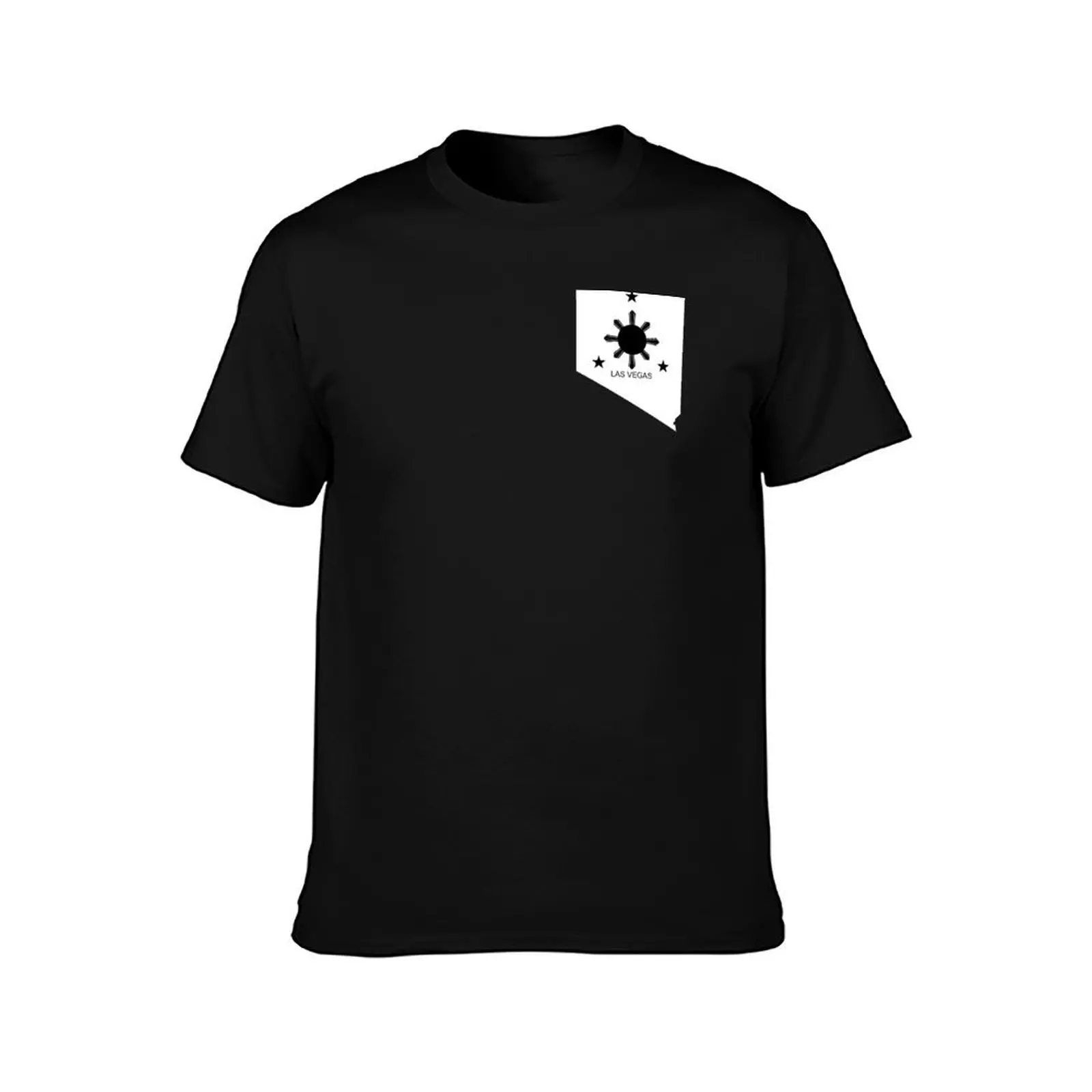 Las Vegas Pinoy T-Shirt Retro Style Print Casual Top T-Shirt