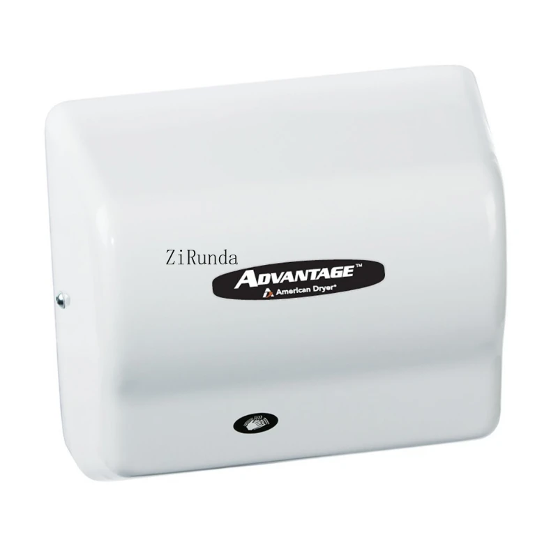 Standard automatic dryer, 1/8 horsepower motor, 100-240V, length 5-5/8 inches x width 10-1/8 inches x height 9-3/8 inches