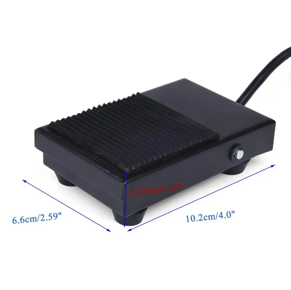 2 Pins 3 Pins Foot Pedal Power Controller Switch Hands-free For TIG ATGW Plasma Cutting Cutter Welder Spot Weldding Machine