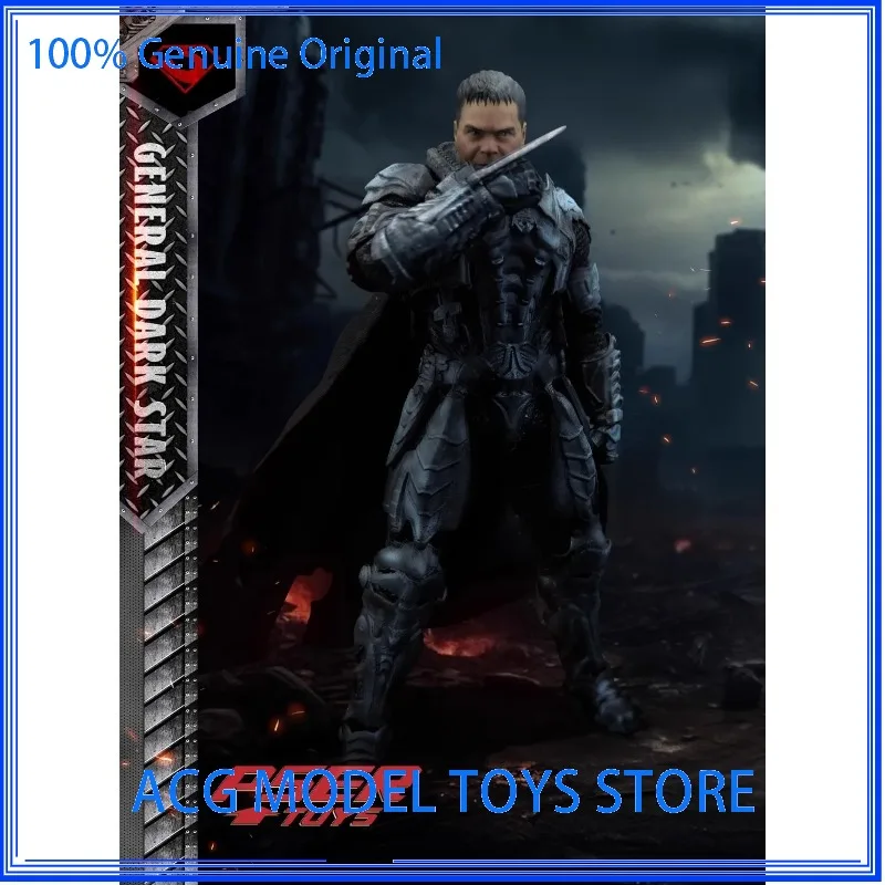 Na stanie PSERTOYS 1/12 Skala Wojskowy Dowódca Stalowy Kryptonik General Dru-Zod Pełny Zestaw 6-calowych Figuraków Żołnierzy Model