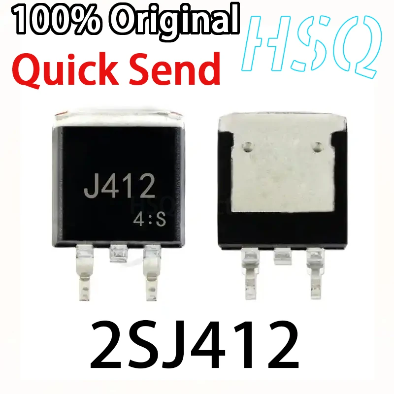 

5PCS 2SJ412 SMT TO263 Transistor Chip J412 Field-effect Transistor Brand New Original Packaging