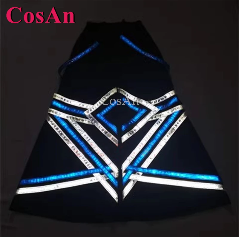 

CosAn Hot Original New Product Reaper Pants Melbourne Shuffle Ghost Dance Pants Fashion Bell-bottoms Grim Reflective Trousers