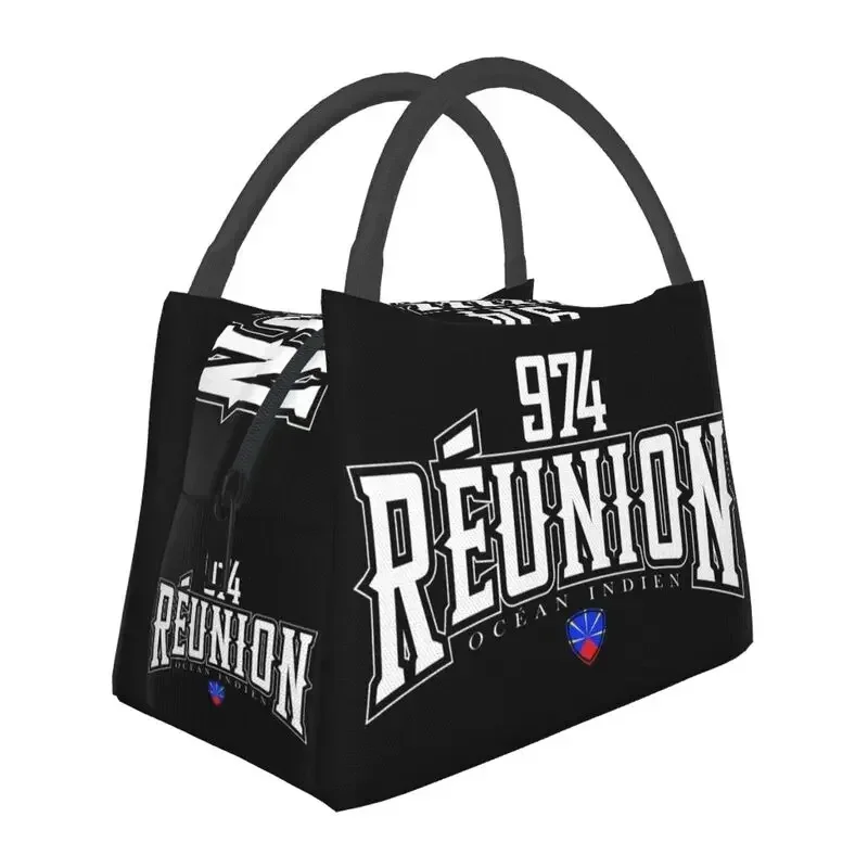 

974 Reunion Isalnd изолированные сумки для обеда для кемпинга, путешествий, раста-полоски, водонепроницаемый термохолодильник, ланч-бокс для женщин