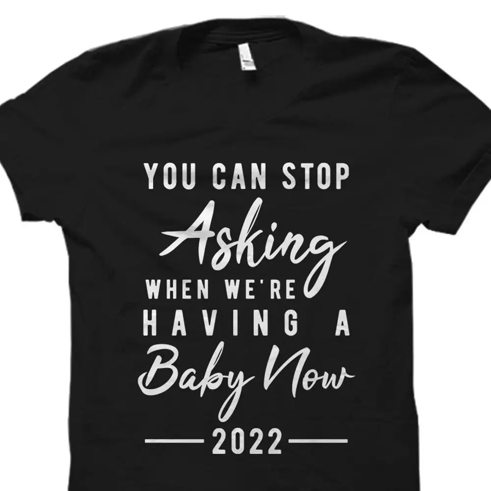 Pregnancy Announcement T Shirt Pregnant 2022 Baby Os4544