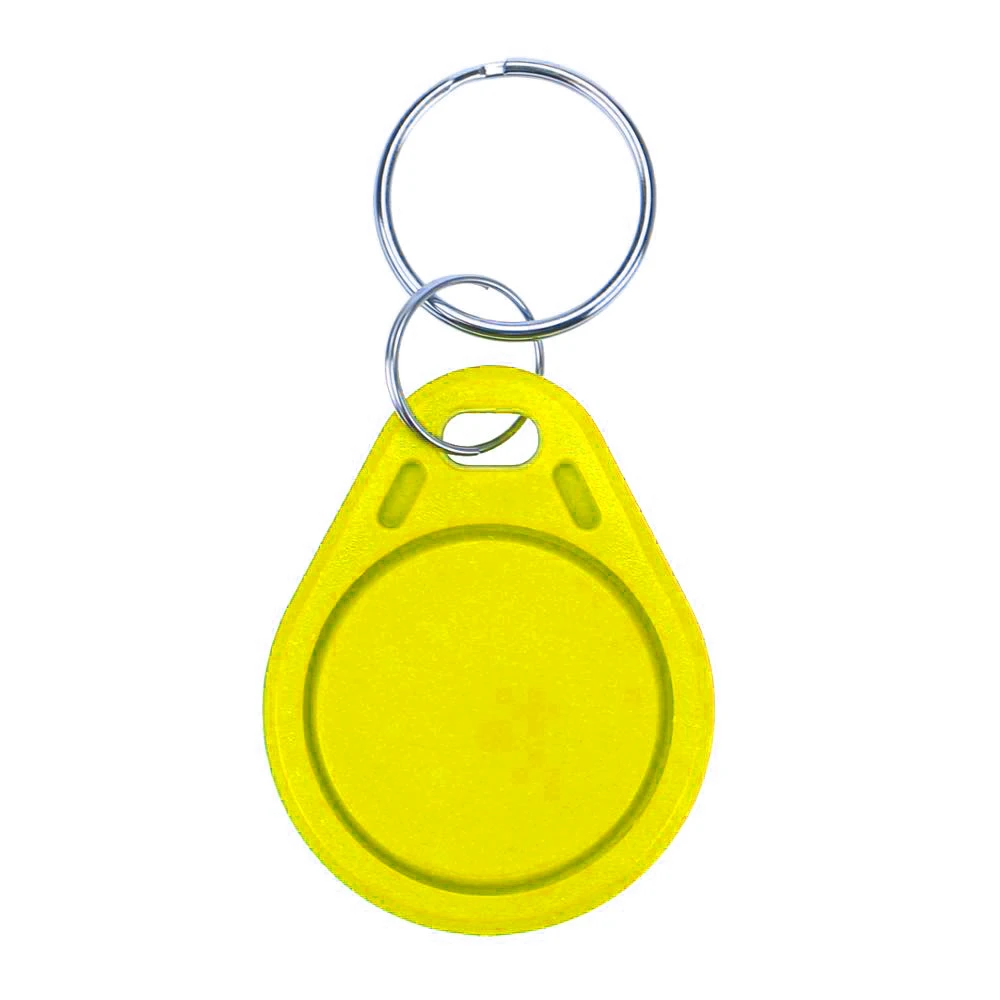 100 stks UID RFID Tag Verwisselbare 1 k 13.56 mHz IC S50 Blok 0 Sector Beschrijfbare Smart Ring Sleutelhanger Alien Chip Keytags Band keyfob