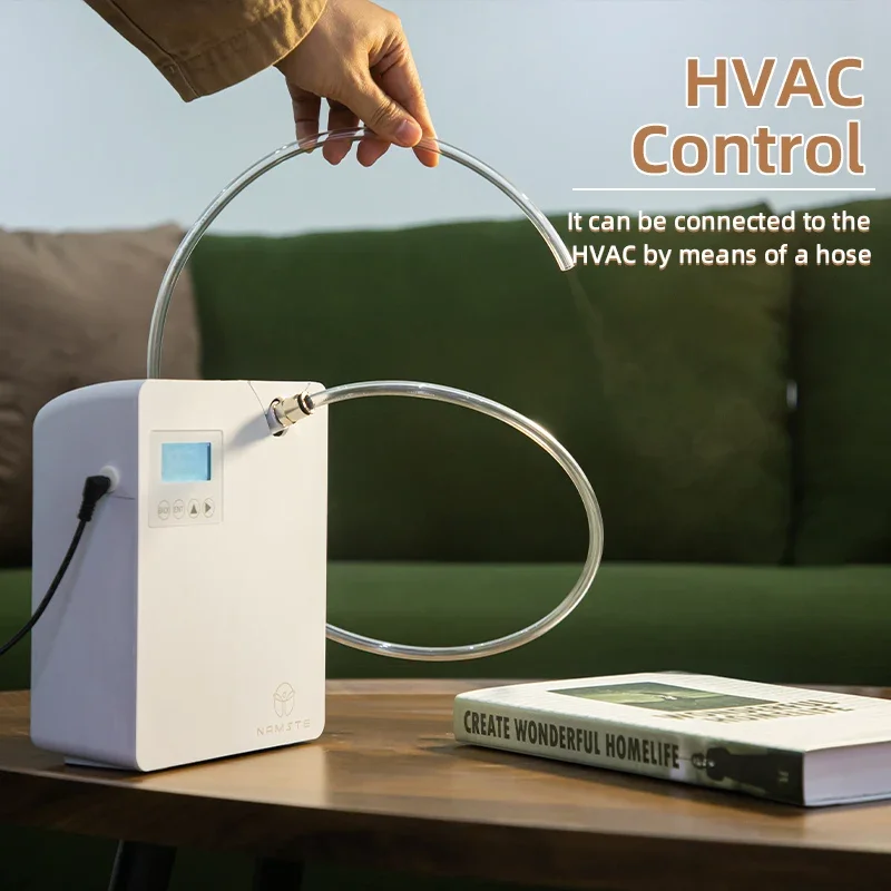 

Coverage 400m³ Electric Smell for Home Smell Distributor Bluetooth Smart Aroma Diffuser Hotels Air Freshener Flavoring Diffuser