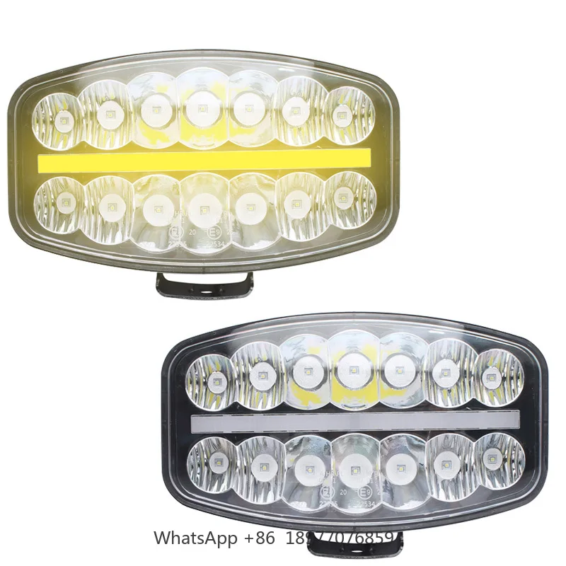 

High Brightness 80W LED Driving/fog Lights 9 Inch Oval Work Light For Truck Off Road Lamp