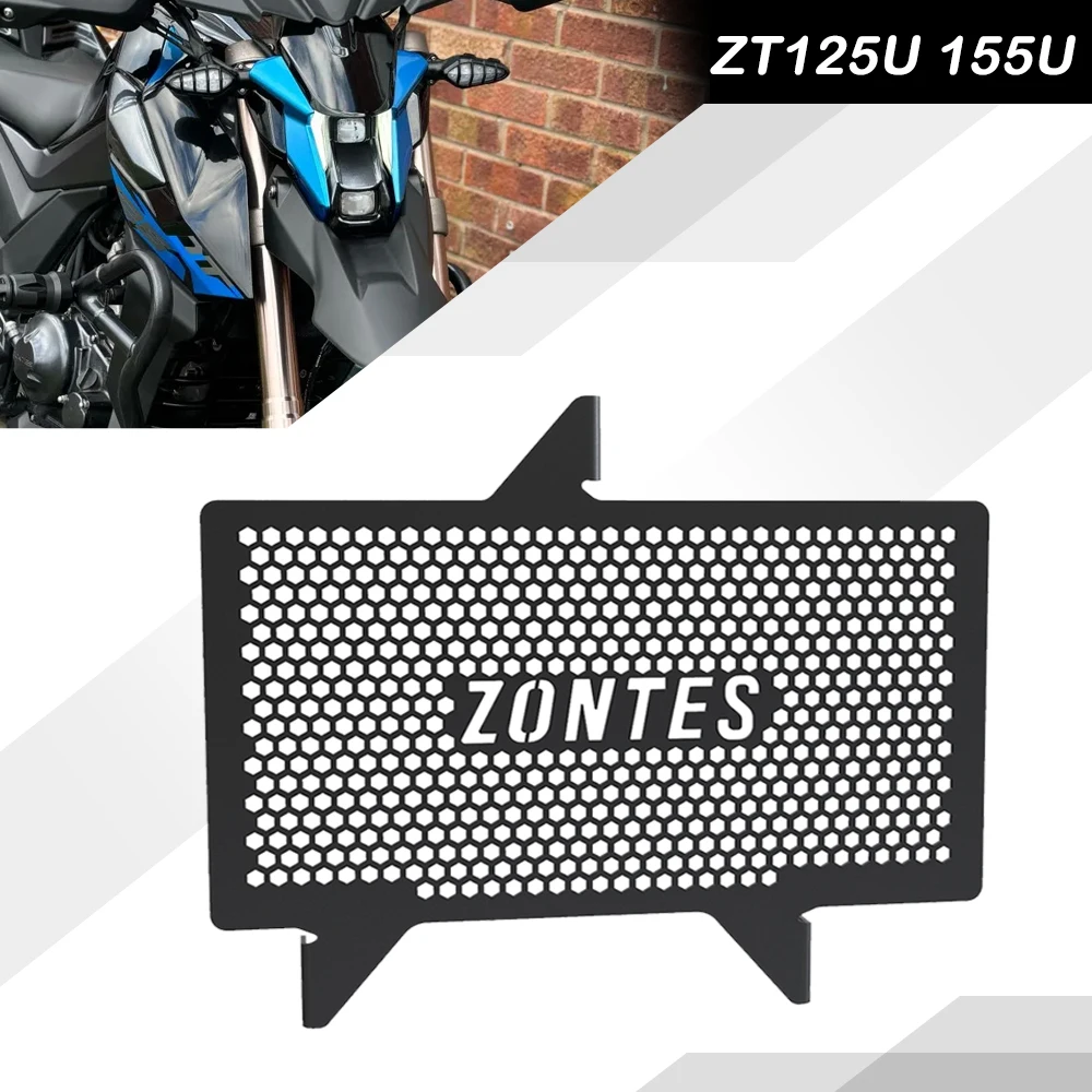 

For Zontes U-125 ZT125-U 125-U 125-U1 155U 2020 2021 2022 2023 2024 Motorcycle Accessories Radiator Guard Grille Cover Protector