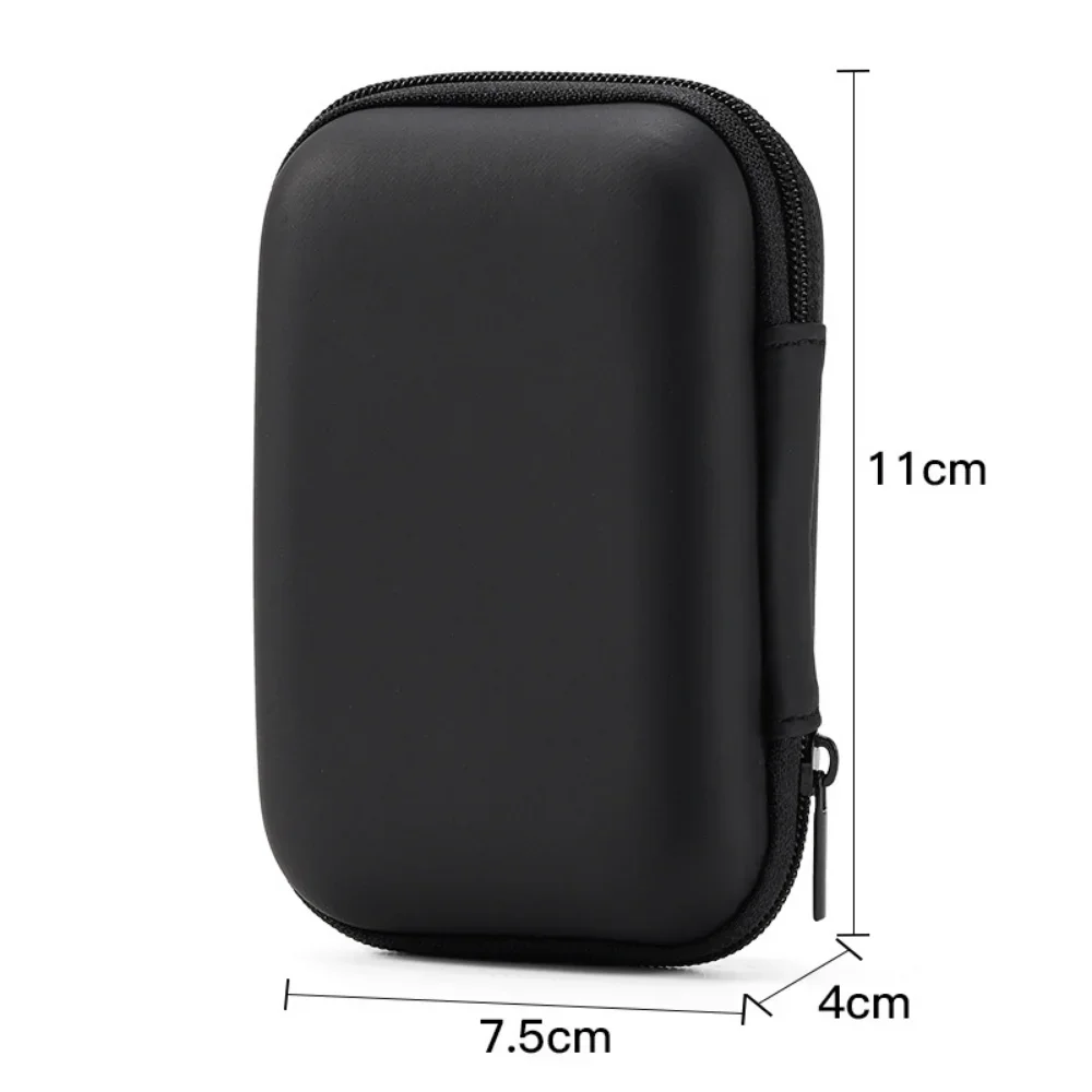 Hard PU Case for SanDisk PSSD /E30 /E60 / E61 250GB / 500GB / 1TB / 2TB v2 Extreme Portable SSD SDSSD Carrying Storage Bag