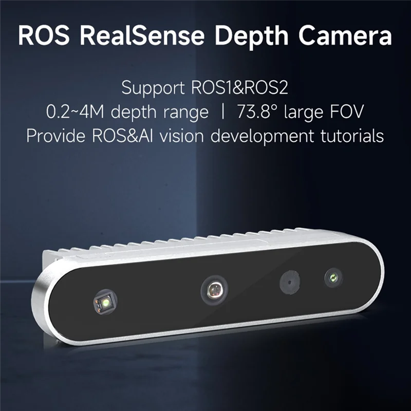 Электронный модуль датчика камеры 3D глубины FOV 73.8 °   Поддержка ROS1 ROS2 для робота Jetson Raspberry Pi-Y41A