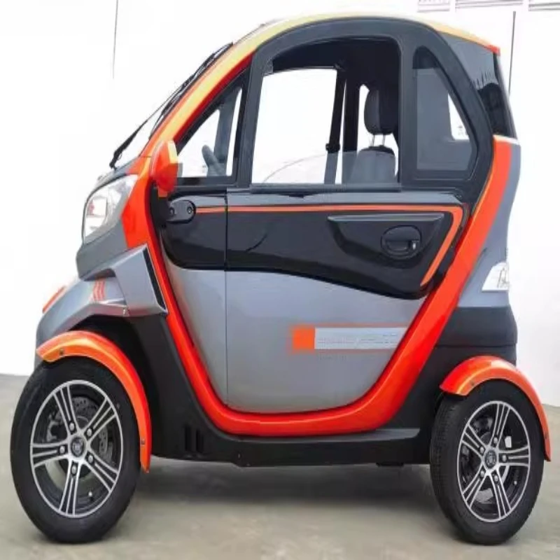 Electric four-wheeled kart, scenic factory area community scooter site car