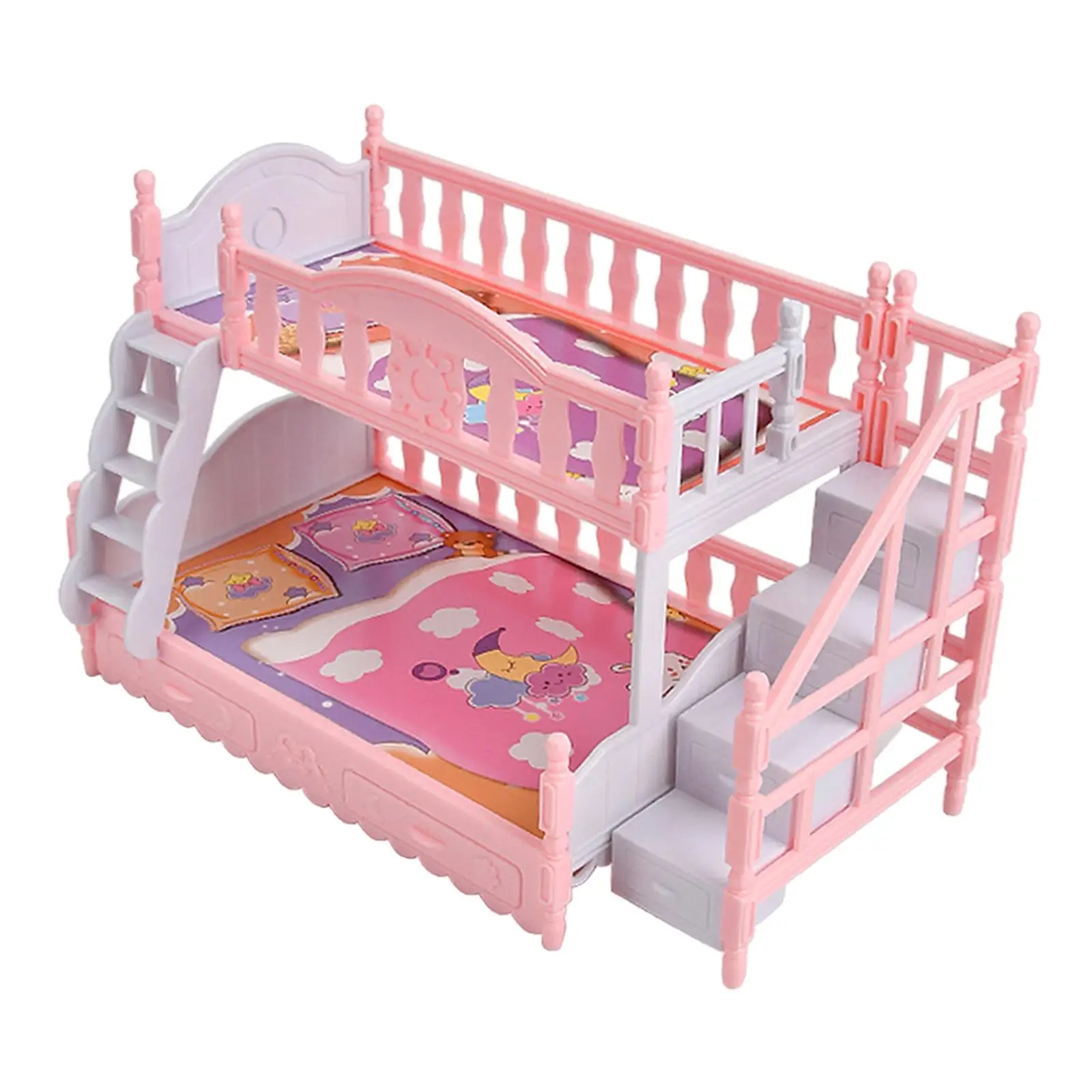 Doll House Furniture 1:6 Scale Guardrail Decorative Bedroom Simulation Straight