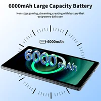 10.1 Inch Android Tablet 8GB(3GB+5GB) RAM 32GB ROM, Penta Core Processor, Dual Camera, 2.4G and 5G Dual-Band WiFi 6, GMS Certified Tablet For Work, Study, Entertainment, 2026 Android 15 Tablet 7