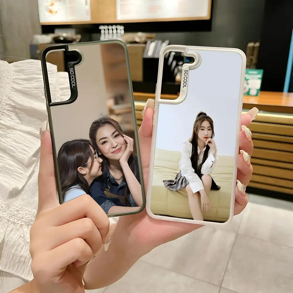 Actor Faye P-Peraya Malisorn Y-Yoko MAISTO Phone Case Colored Silver Cover For Samsung Galaxy S21 S22 S23 S24 S25Note20 Ultra P