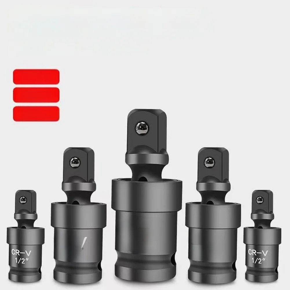 

Пневматический адаптер для торцевых головок 1/2 дюйма с поворотным шарниром на 360 градусов для механических работ в ограниченном пространстве