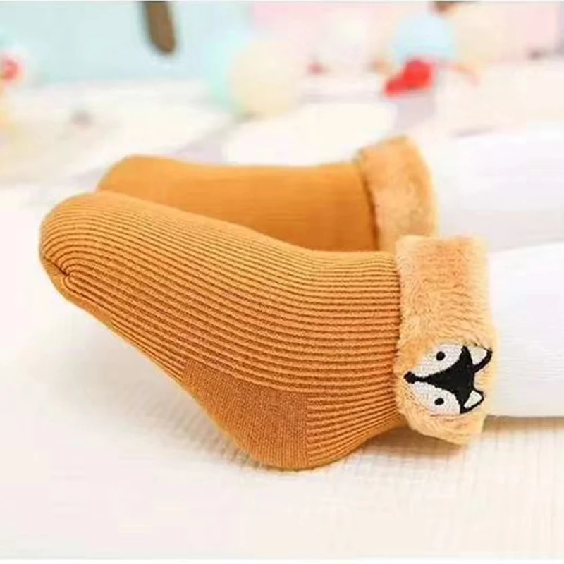 toddler winter long socks girl boys infant thermal cotton sock children kids velvet thick warm fashion sock new baby accessories