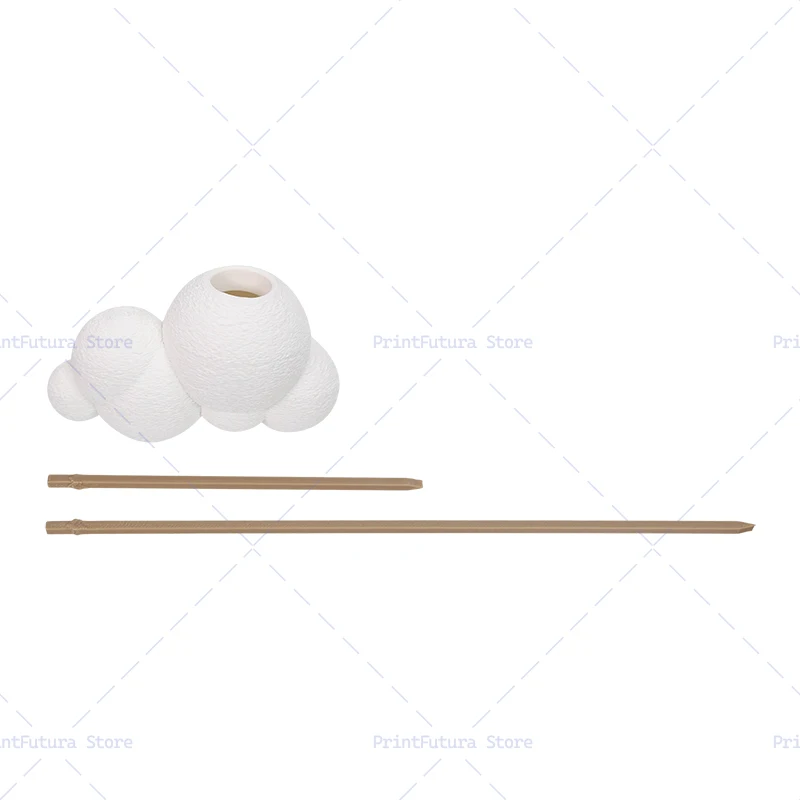 

3D Printed Cloud Watering Planter, Rain Drop Automatic Watering Device Creative Dripping Flower Pot for Indoor Plants Home Decor