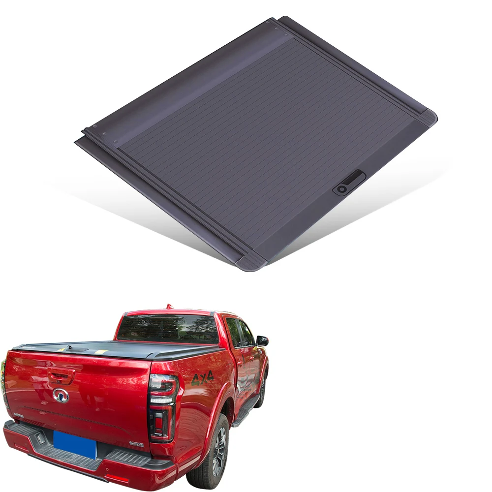 OEM Factory Pickup Truck Bed Cover 2500 8ft Hot Selling Aluminium Folding Hard Truck Bed Cover