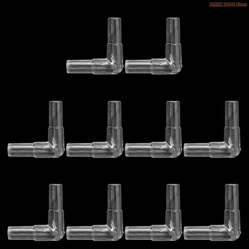 K1AE 10-Pack Aquarium Air Line Tubing Fish Tanks Oxygen Air Pump Control Valves