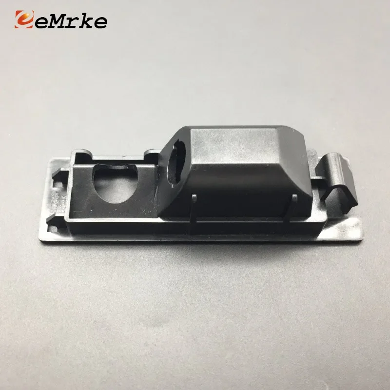 EEMRKE Car Rear Camera Bracket License Plate Lights Housing for Chevrolet Cobalt T250 2011-2022 Malibu 2013~2015 Volt Ampera