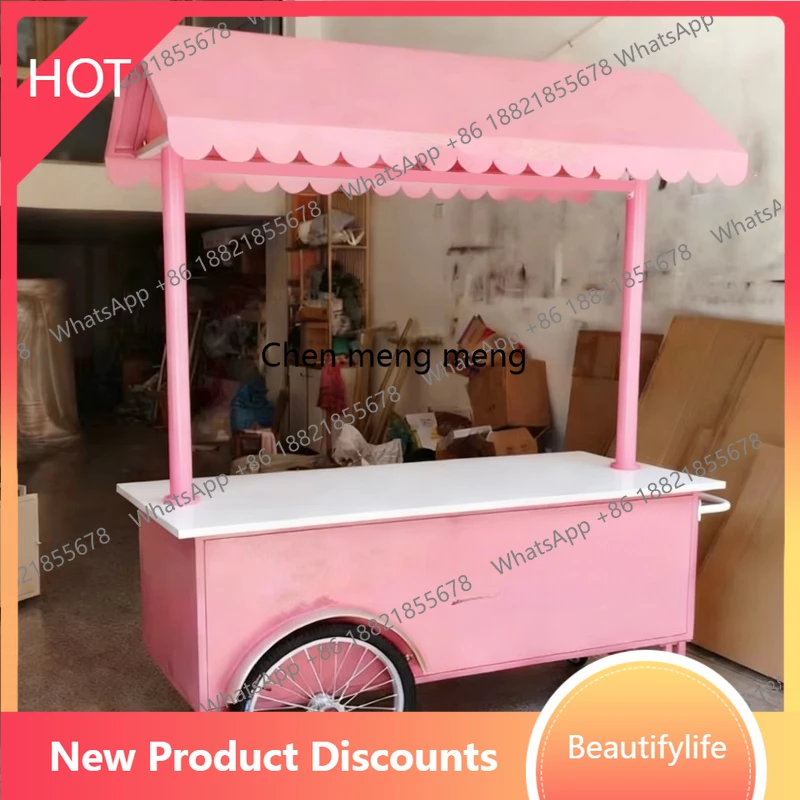 a55 Float stall, trolley stall, cart for sale, outdoor night market promotion display stand