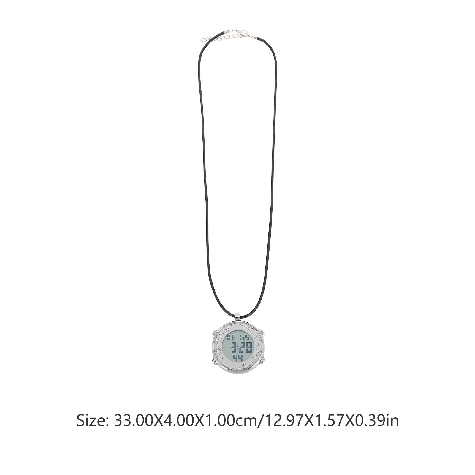ساعة منبه رقمية معلقة للجيب الإلكتروني، قلادة قلادة متعددة الوظائف لساعة الجيب، هدية عيد السفر #5