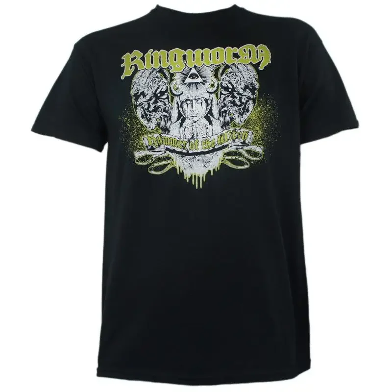 Authentic RINGWORM Hammer Crying Priest Logo T Shirt S 2XL NEW